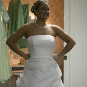 David’s Bridal wedding dress